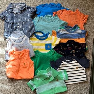 Kids' Assorted Colorful Shirts Set